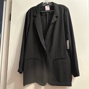 NWT Sz L SO Women's Elegant Black Blazer from Kohls